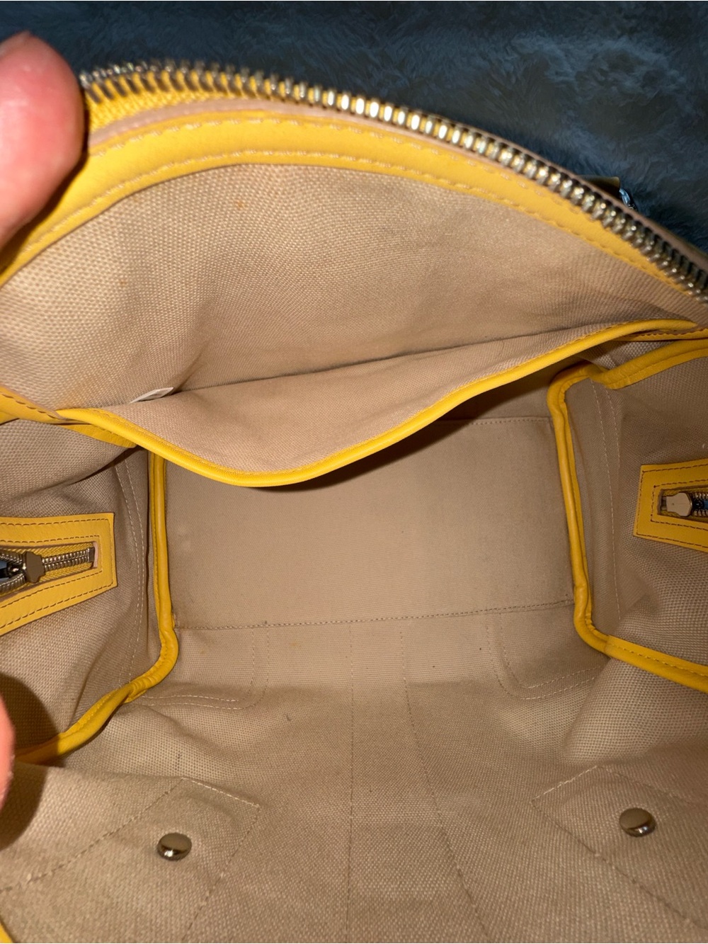 MCM Yellow Leather Logo Tote Bag
(Limited Edition) - Picture 6 of 12